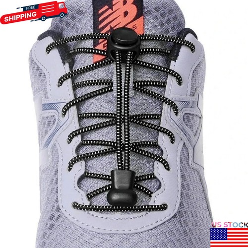 Tie elastic lock shoe laces - no,